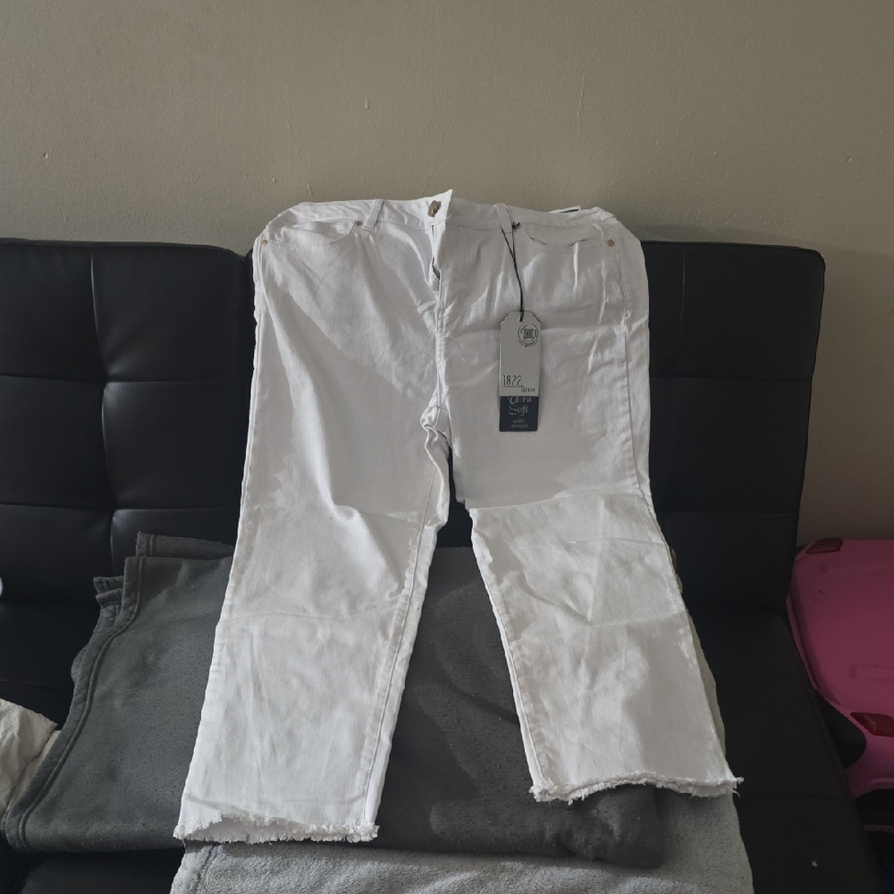 Women's White Jeans